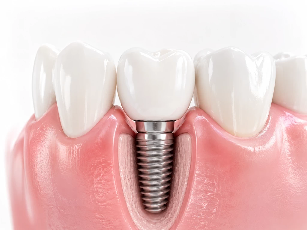 Single dental implant Baltimore Maryland
